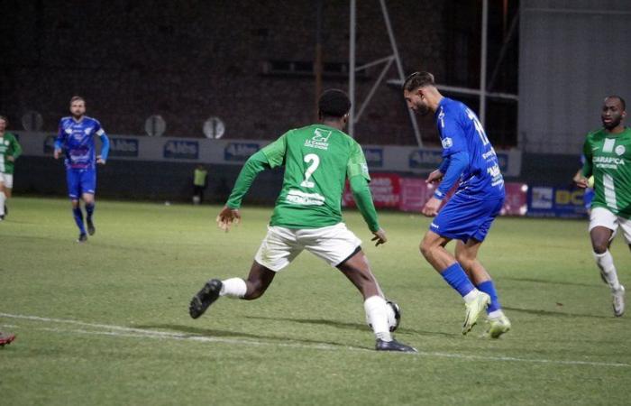 Fútbol: en un partido tardío de la Nacional 3, los alésiens no hicieron ningún regalo