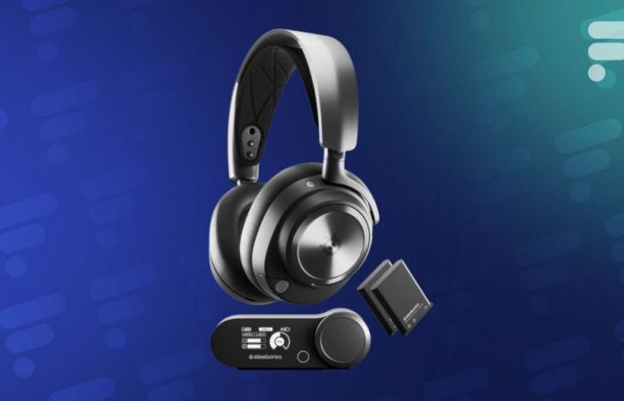 SteelSeries Arctis Nova Pro Wireless compatible con PC, PS5, PS4, Switch y dispositivos móviles