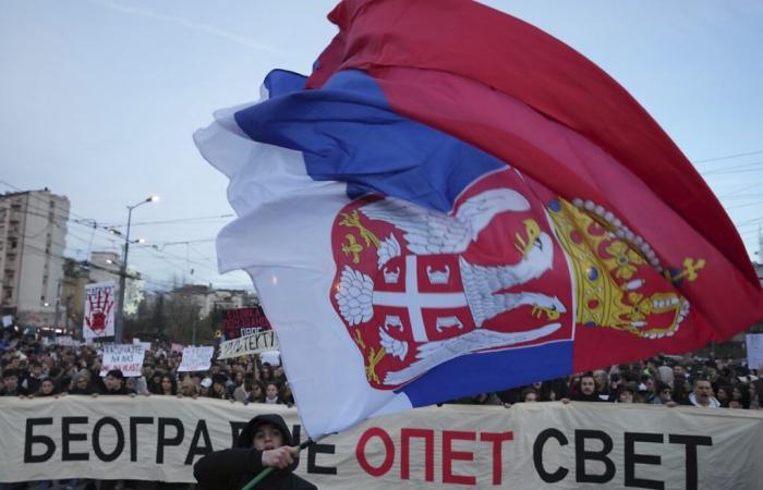 Serbia: miles de personas se manifiestan contra el poder