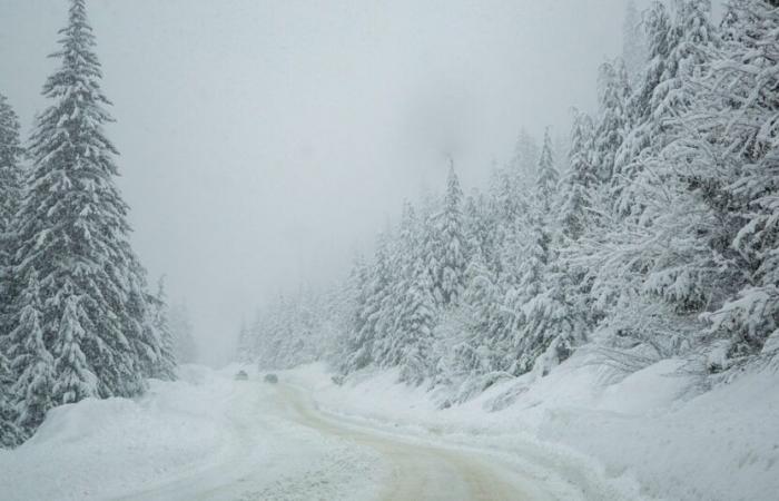 ???? Navidad anticipada, fuertes nevadas en las montañas ☃️