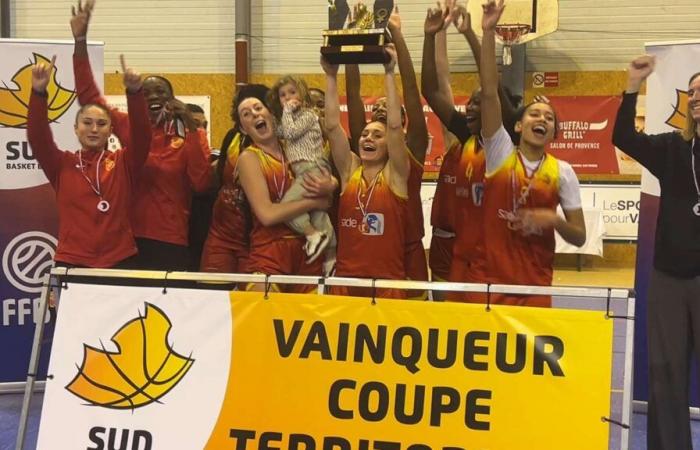 Los basquetbolistas de Martigues disfrutan de una Copa Sur sin moderación