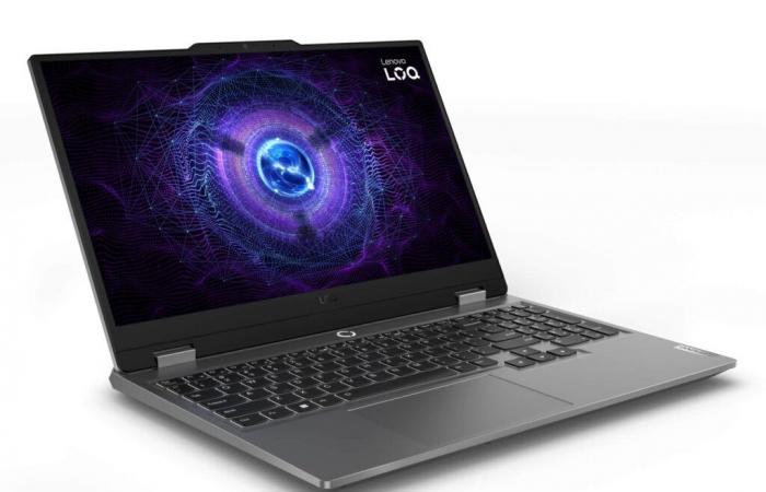 Promoción 799€ Lenovo LOQ 15IAX9 (83GS00F0FR), PC portátil para juegos creativos de 15″ 144Hz sRGB escalable con Intel Core i5-H GeForce RTX 3050 y 24 GB de RAM