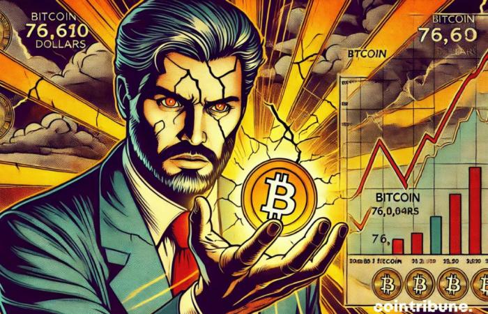 ¿Bitcoin a 76.614 dólares? Peter Brandt predice una posible caída