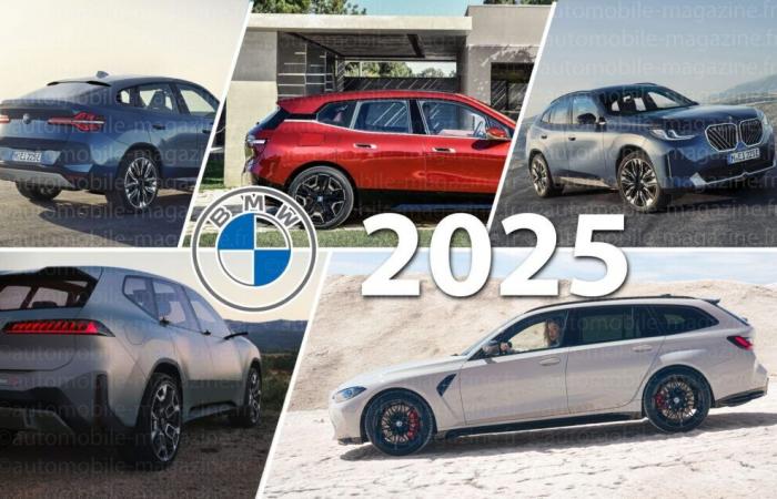 Todos los BMW esperados para 2025