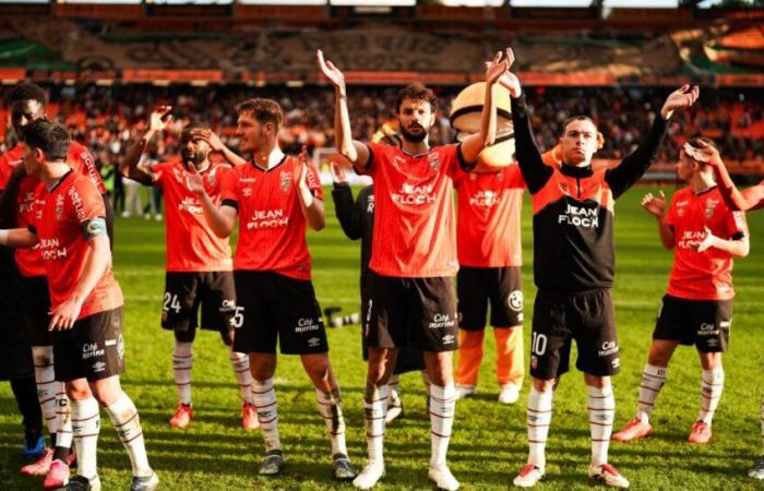 El Lorient es el ganador del partido contra el Tours