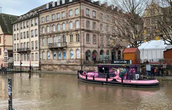 Batorama suspende la circulación de sus barcos en Estrasburgo por la inundación del Ill