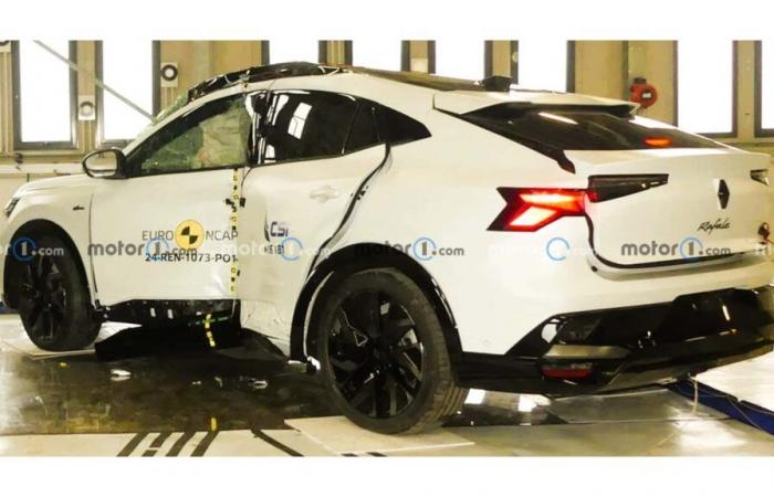 El nuevo Renault Rafale 2025 se somete al crash test Euro NCAP