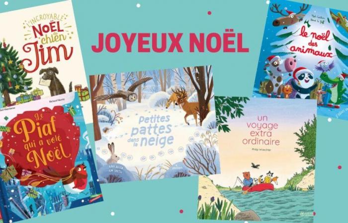 5 libros de animales para niños en Navidad