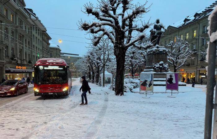 Berna: La nieve provoca perturbaciones en el tráfico: 40 accidentes