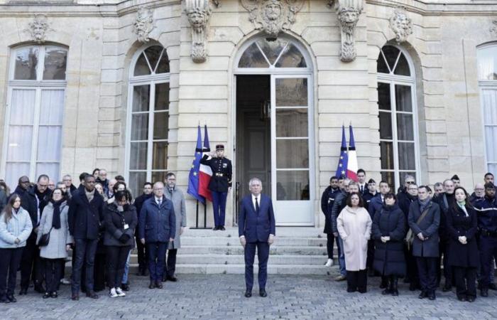 Se guarda un minuto de silencio por Mayotte en el Elíseo, en Matignon y en toda Francia.