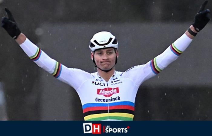 Recibió dos de dos: Mathieu Van Der Poel gana en Mol y vuelve a aplastar a la competencia