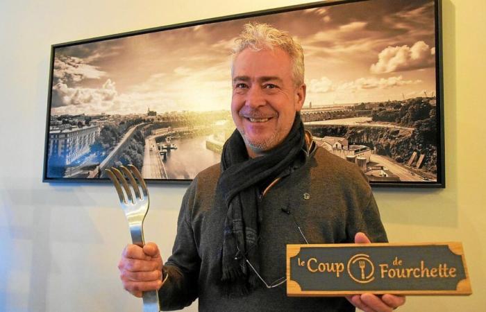 En Brest, Michel Le Menn se prepara para entregar el restaurante “Le coup de fromage”