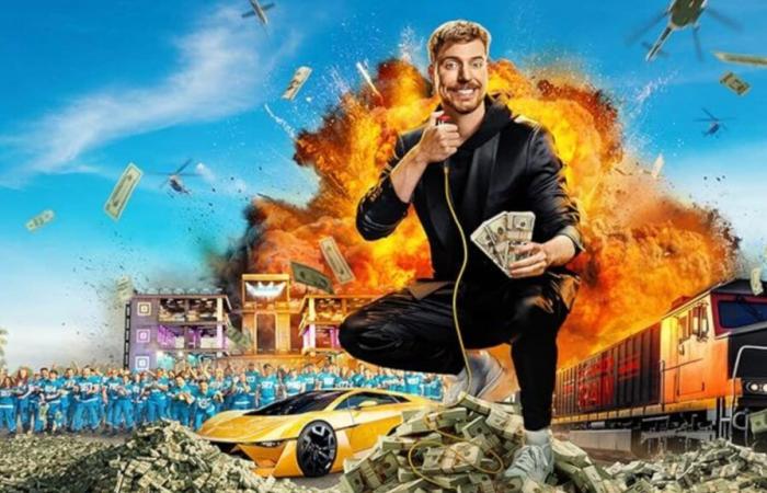 El reality show de MrBeast es el programa más visto en Amazon Prime en casi 90 países