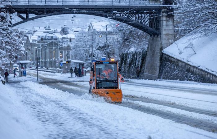 Berna: La nieve provoca perturbaciones en el tráfico: 40 accidentes