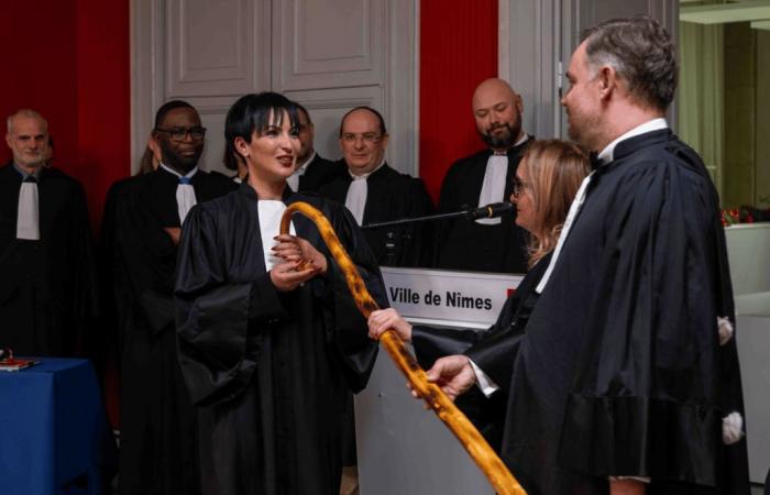 Traspaso: Yo Séverine Moulis toma el mando del Colegio de Abogados de Nîmes – Noticias – Nîmes – Justicia – Abogados – Colegio de Abogados de Nîmes – Presidenta del Colegio de Abogados – Khadija Aoudia