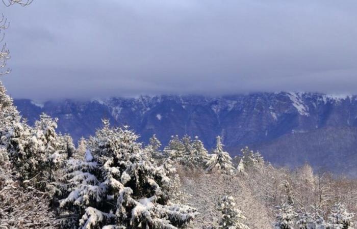 Notable episodio de nieve en la montaña desde este fin de semana