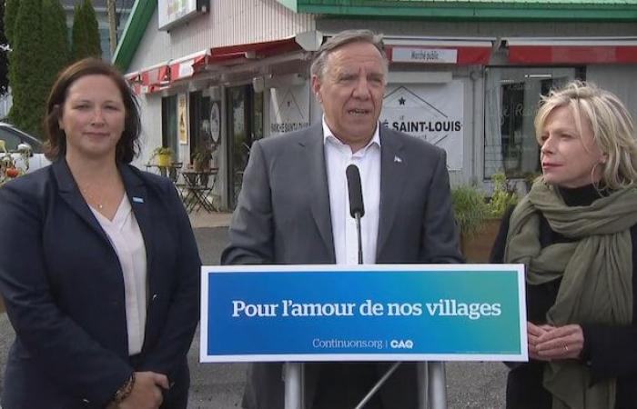 En los pueblos de Quebec se espera una promesa del CAQ