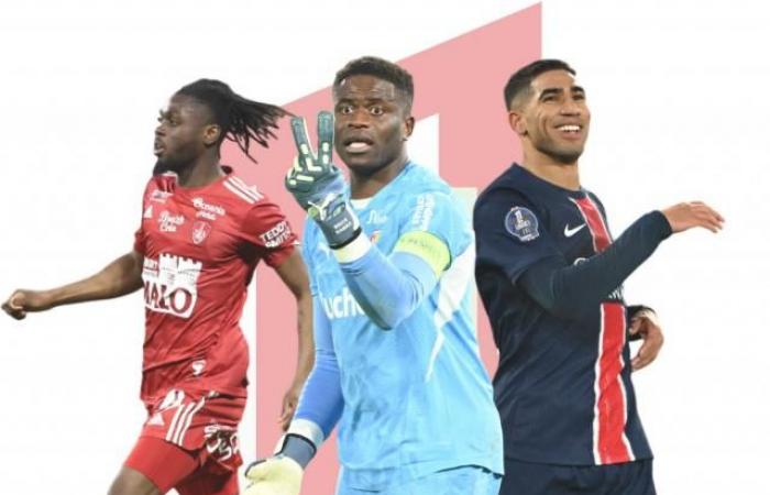 ¿Qué portero y qué laterales en el típico equipo del año 2024 en la Ligue 1?