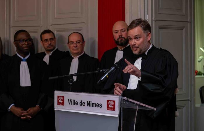 Traspaso: Yo Séverine Moulis toma el mando del Colegio de Abogados de Nîmes – Noticias – Nîmes – Justicia – Abogados – Colegio de Abogados de Nîmes – Presidenta del Colegio de Abogados – Khadija Aoudia