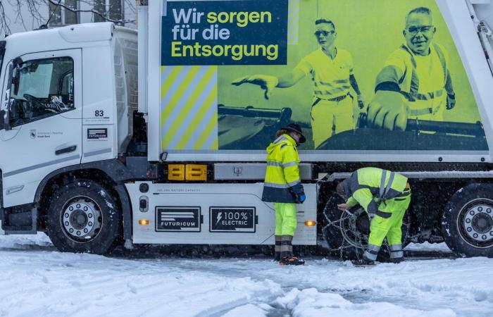 Berna: La nieve provoca perturbaciones en el tráfico: 40 accidentes