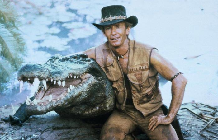 El icónico cocodrilo de 16 pies y 110 piedras de la película Crocodile Dundee muere a los 90 años después de protagonizar con Paul Hogan mientras llegan los tributos