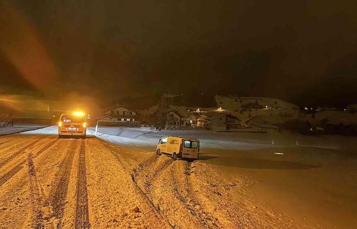 El tiempo en Suiza: Nieve en el San Gotardo: la policía detiene el tráfico