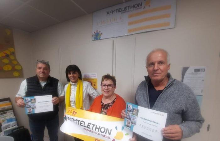 El comité de fiestas apoya la Teletón de Tarbes