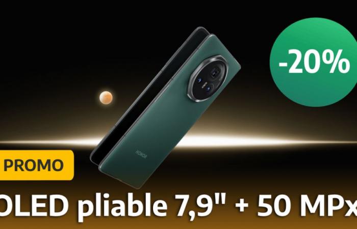 Honor Magic V3: ¡un teléfono inteligente plegable de alta gama que se beneficia de una promoción del -20%!