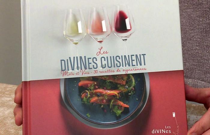 un libro de recetas y maridaje de vinos 100% femenino