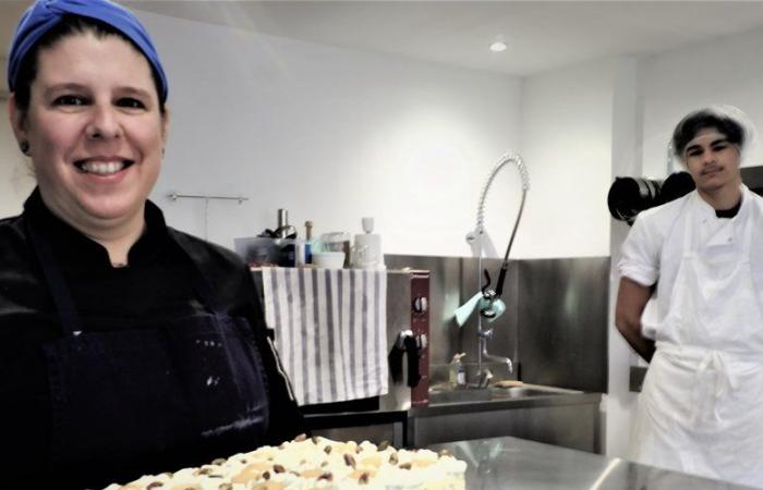 En la pastelería de Montpellier, en Navidad, el tronco siempre es un acierto