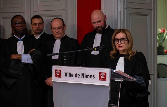 Traspaso: Yo Séverine Moulis toma el mando del Colegio de Abogados de Nîmes – Noticias – Nîmes – Justicia – Abogados – Colegio de Abogados de Nîmes – Presidenta del Colegio de Abogados – Khadija Aoudia