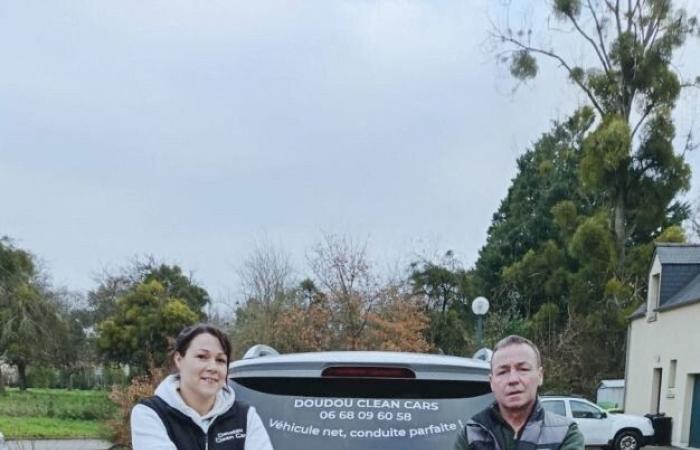 Con los coches limpios de Doudou, Emma Gaulier reemplaza a su padre en Fougères