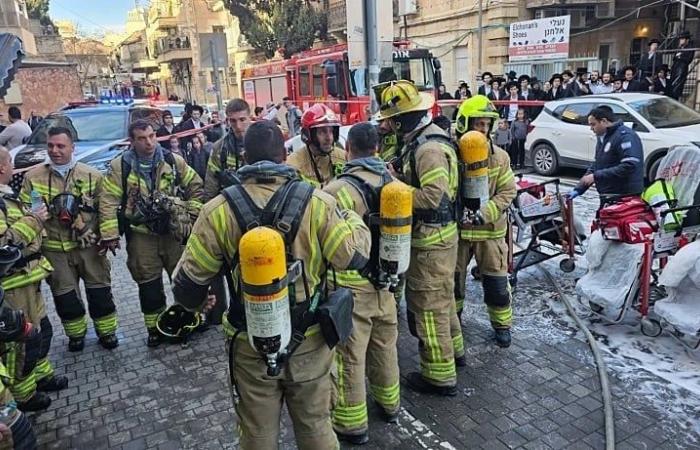 Decenas de heridos en incendio de escuela en Jerusalén; 3 en estado grave