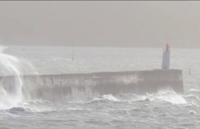 barrido por la tormenta Enol