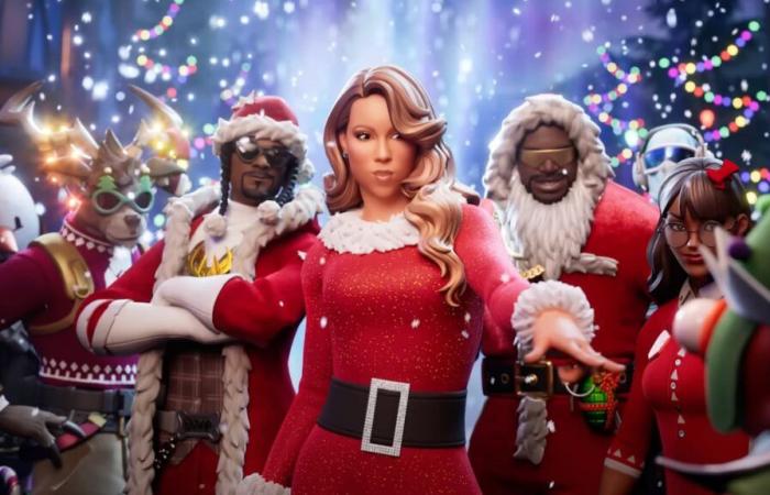 Para celebrar la Navidad, Mariah Carey llega al juego Fortnite