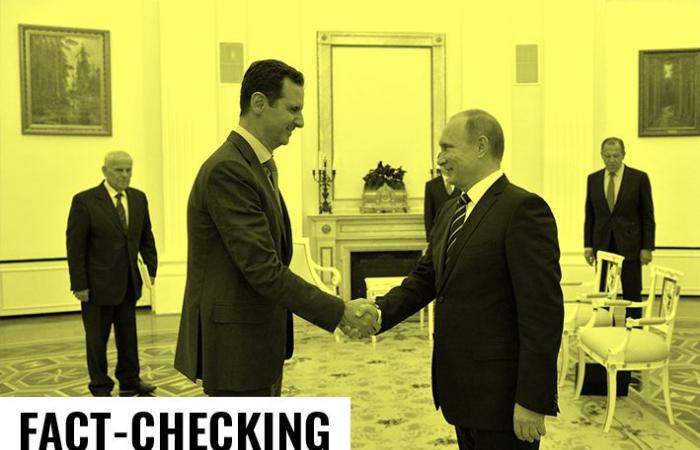 No, ¿esta foto no muestra a Bashar al-Assad en Rusia después de la caída de su régimen?