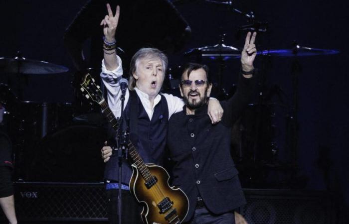 Ringo Starr y McCartney se reencontraron en el escenario de Londres