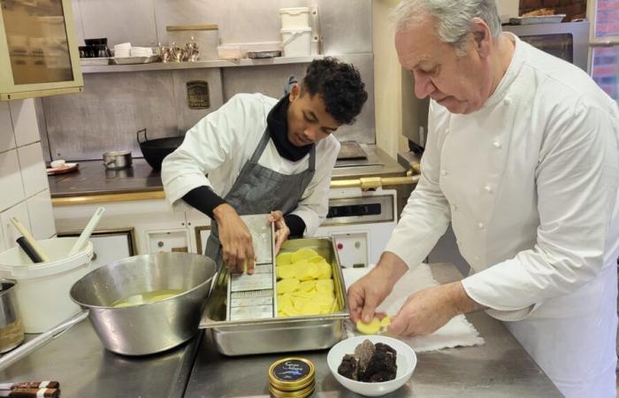 en las cocinas del León de Oro