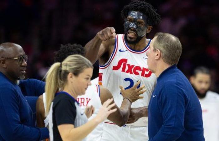 Joel Embiid expulsado tras una secuencia totalmente caótica… • Basket USA