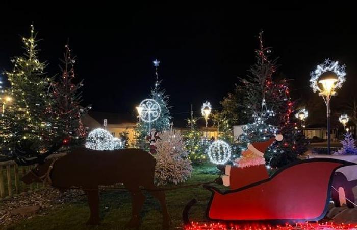 Luces, ositos de peluche… El ambiente festivo de los municipios de la conurbación de Limoges en imágenes