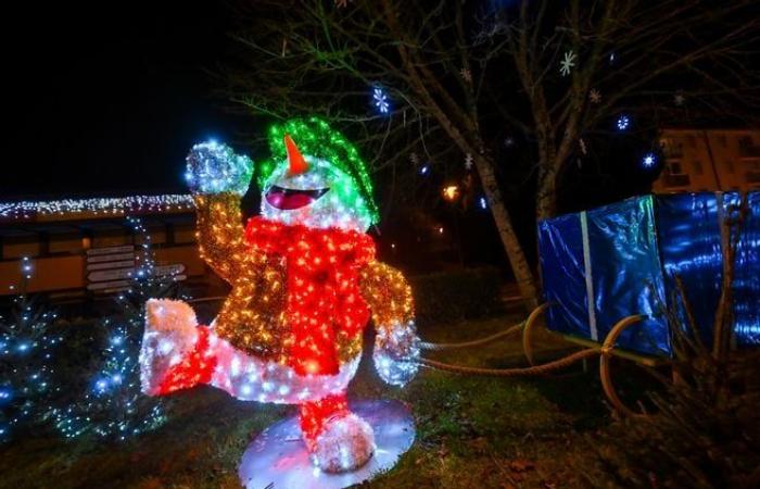 Luces, ositos de peluche… El ambiente festivo de los municipios de la conurbación de Limoges en imágenes