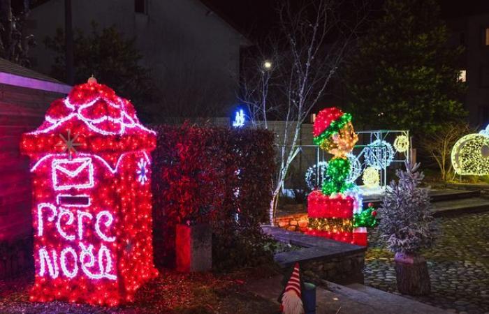 Luces, ositos de peluche… El ambiente festivo de los municipios de la conurbación de Limoges en imágenes