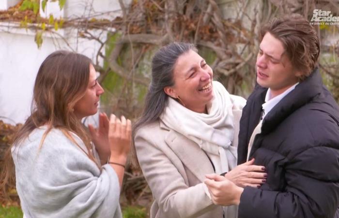 ¡Secuencia emotiva en Star Academy justo antes de las evaluaciones! Los candidatos reciben una visita, Ulises llorando