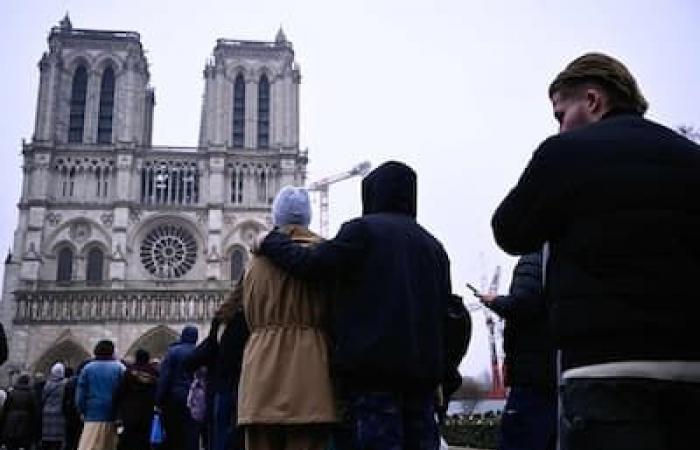 [PHOTOS] Las primeras misas navideñas en Notre Dame desde el incendio llenan de “alegría” a los fieles