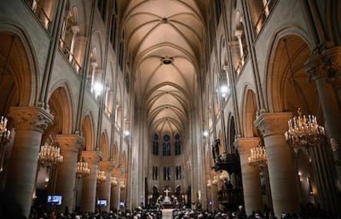 [PHOTOS] Las primeras misas navideñas en Notre Dame desde el incendio llenan de “alegría” a los fieles