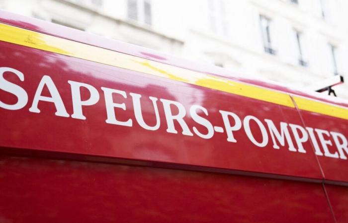 Un gran incendio cerca de la estación Saint-Lazare, 300 metros cuadrados de techo quemados