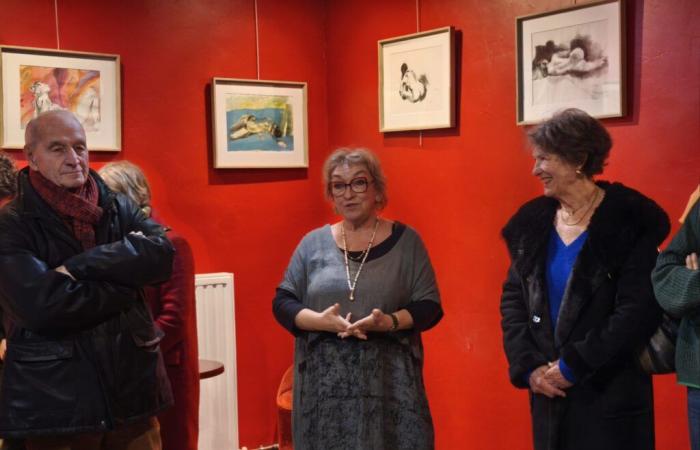 Exposición – Le Grattoir acoge a Martine Ruppé y sus dibujos de modelos vivos