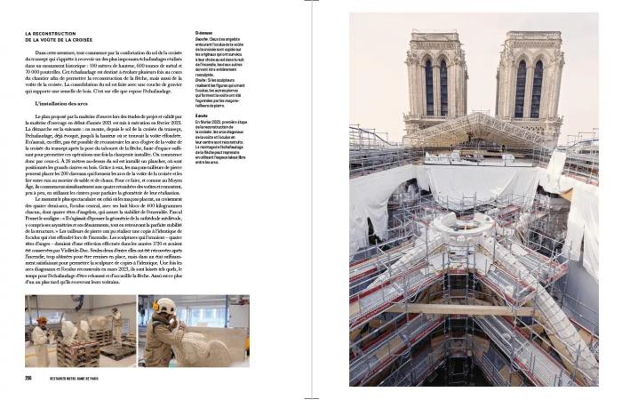 La reconstrucción de Notre-Dame de París, la mirada de los fotógrafos en el corazón de la obra