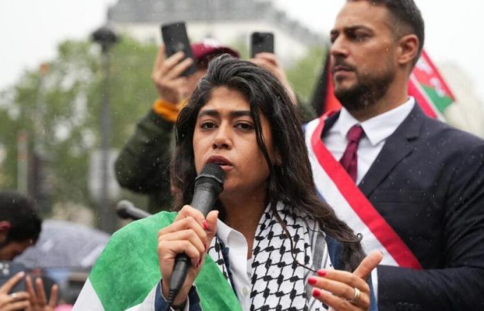 Rima Hassan pide la “Revolución” y la “toma del Elíseo” contra el nuevo gobierno de Bayrou