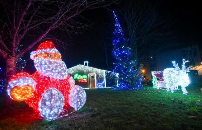 Luces, ositos de peluche… El ambiente festivo de los municipios de la conurbación de Limoges en imágenes